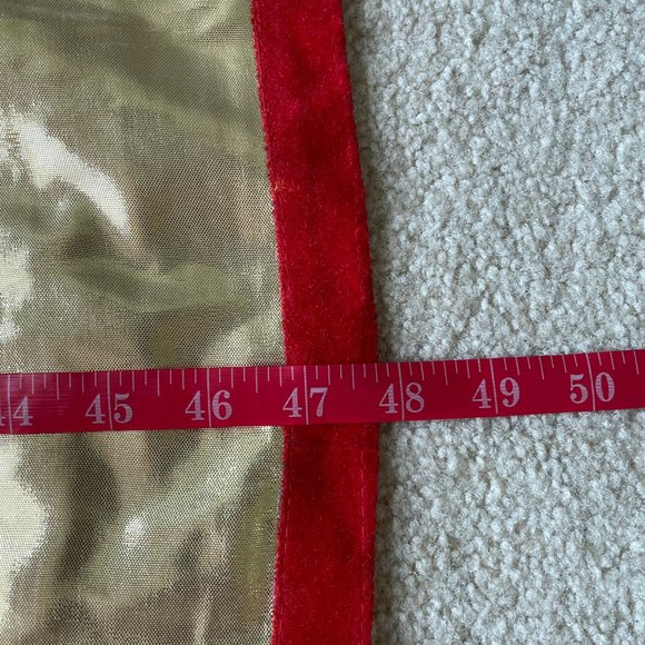 [NEW] Indian Pakistani Anarkali Gown Salwar Ethnic Suit Gold Coral Red XS - Picture 7 of 10